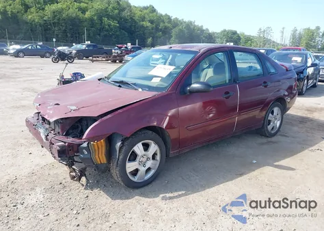 2007 Ford Focus S/Se/Ses z USA, uszkodzony, nr VIN 1FAHP34NX7W350724